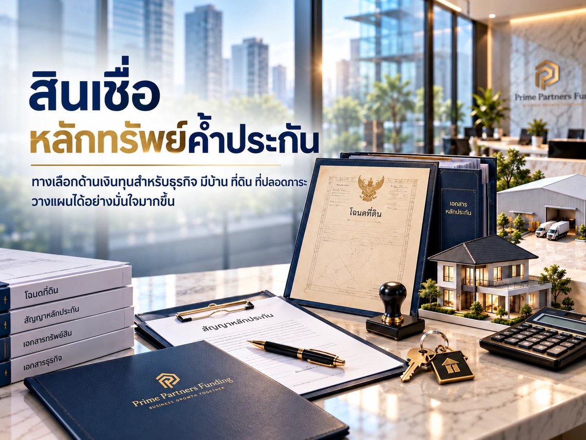 สินเชื่อมีหลักทรัพย์ค้ำประกัน